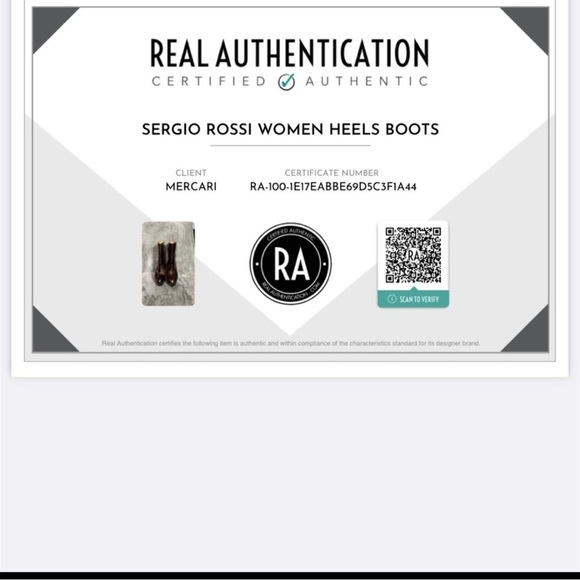 Sergio Rossi Women Heels Boots Size 5.5 - Picture 9 of 9